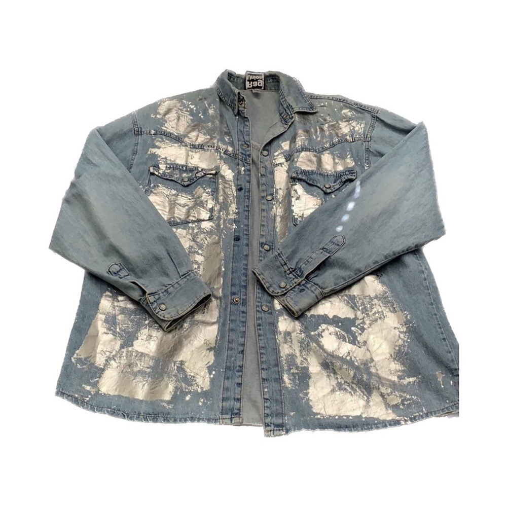 Distressed Urban Outfitters Denim Shirt